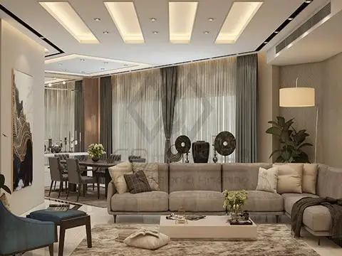 غرف استقبال مساحات صغيرة